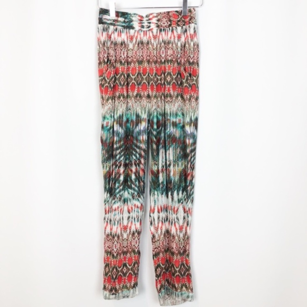 Velvet by Graham & Spencer Multicolor Patterned Joggers